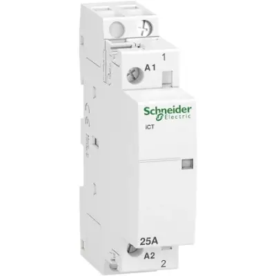 SCHNEIDER A9C20431 Schneider Electric iCT 25A 1NO 127V 60Hz Sessiz Kontaktör - 1