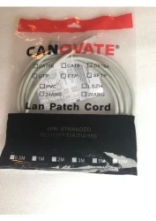 Canovate Bakır Patch Kablo Cat6a UTP 3 Metre Lszh Gri Patch Cord - 2