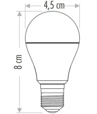 Cata CT-4232 6W Edison Led Ampul Beyaz Işık - 3