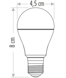 Cata CT-4232 6W Edison Led Ampul Sarı Işık - 3