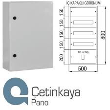 ÇP 804 60 Sigortalı Dağıtım Panosu - 2