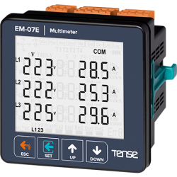 Tense EM-07E LCD Ekran,Haberleşmeli Multimetre - 1