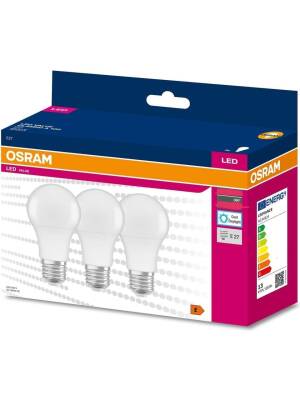 Osram 4.9W/865 Beyaz E-27 Led Ampul 3'lü Set - 1