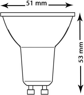 Osram PAR16 4,5W GU10 2700K Sarı 1 Adet - 2