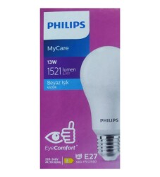 Philips MyCare LED Bulb 13W E27 6500K Beyaz - 1