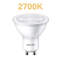 PHILIPS 4.7W 2700K GU10 Duylu Led Ampul 10 Adet - 1