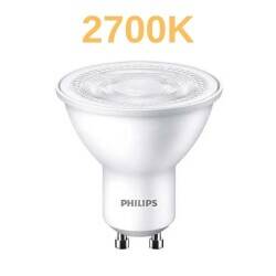 PHILIPS 4.7W 2700K GU10 Duylu Led Ampul 10 Adet - 1