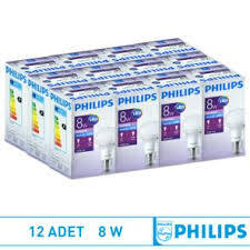 Philips Ess LED Bulb 8W E27 2700K 12 Adet - 2