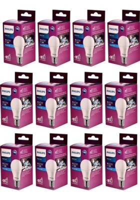 Philips MyCare LED Bulb 13W E27 6500K Beyaz 12 Adet - 1