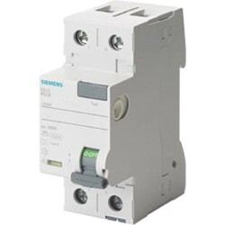 SIEMENS - 5SV5312-6 30mA 1X25A Kaçak Akım Koruma Rolesi - 1