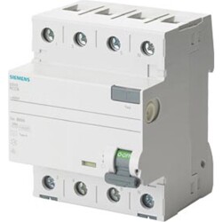 SIEMENS - 5SV3644-6 300mA 3X40A Kaçak Akım Koruma Rolesi - 1